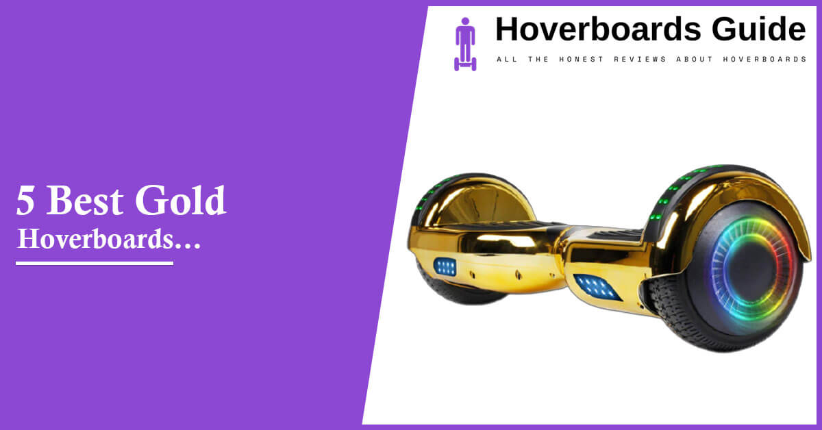 Buy a Golden Hoverboard to Show Off Your Style